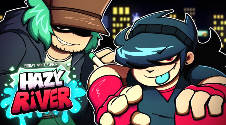 Portada de FNF Hazy River Vs. Garcello & Annie