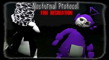 Portada de FNF Nocturnal Protocol