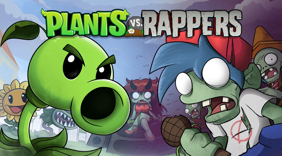 Portada de FNF: Plants vs. Rappers
