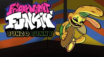 Portada de FNF: Poppy Funktime Vs. Bunzo Bunny