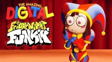 Portada de FNF: The Amazing Digital Funkin