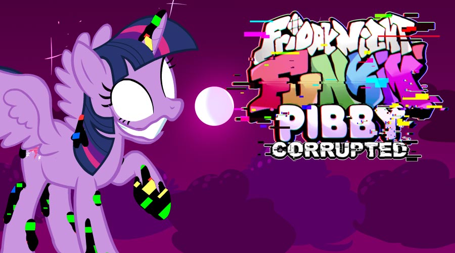 Portada de FNF Vs. Corrupted Twilight Sparkle