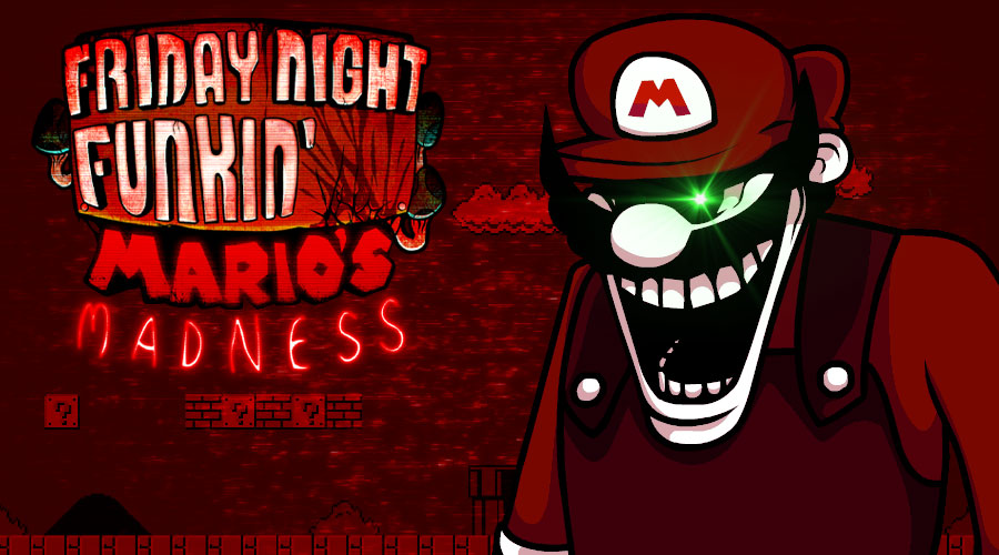 Portada de FNF Vs. Mario's Madness V2
