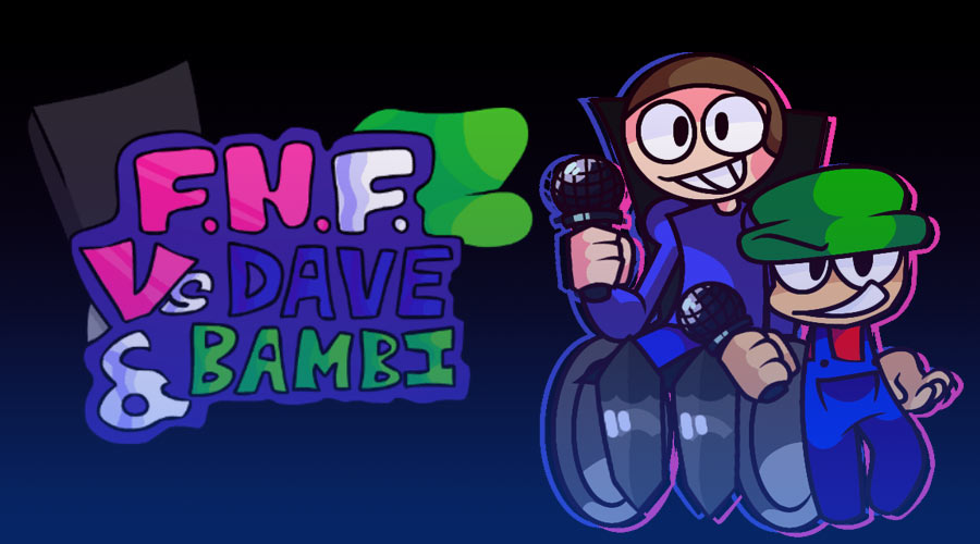 Portada de FNF Vs. Dave and Bambi